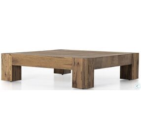 Abaso Rustic Wormwood Oak Occasional Table Set