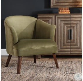 Conroy Soft Olive Accent Chair
