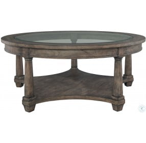 Lincoln Park Gray Round Occasional Table Set