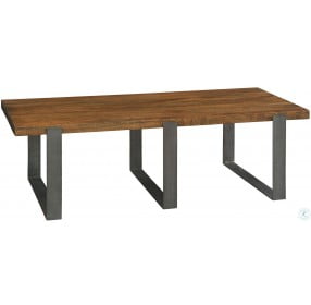 Bedford Park Brown and Gray Rectangular Coffee Table