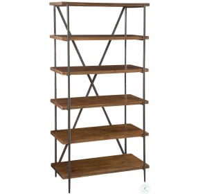 Bedford Park Brown and Gray Etagere