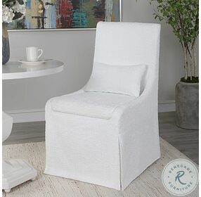 Coley Crisp White Dining Chair