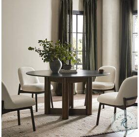Rohan Black Marble Dining Table