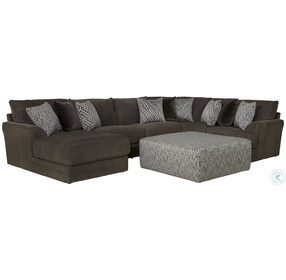 Galaxy Chocolate LAF Large Sectional