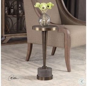Masika Bronze Accent Table