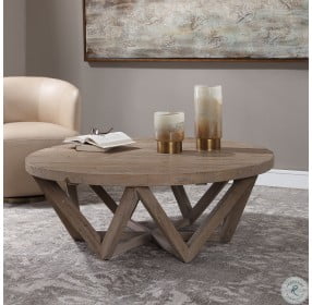 Kendry neutral Cocktail Table