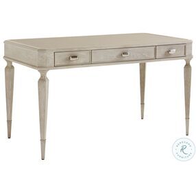 Greystone Pearl Gray Wire Brushed Chloe Home Office Set