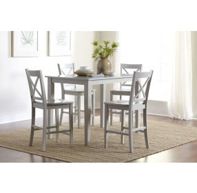Simplicity Dove Counter Height Dining Table