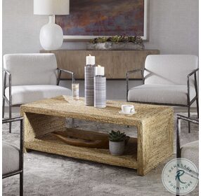 Rora Natural Open Coffee Table