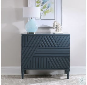 Colby Deep Sea Blue Drawer Chest