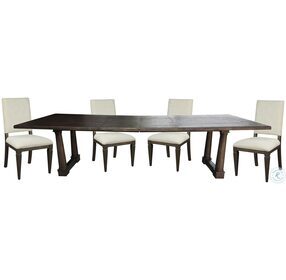Linwood Brown Extendable Rectangular Dining Table