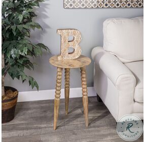 Fluornoy Artifacts Accent Table