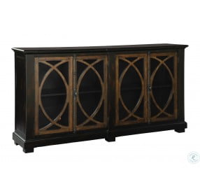 Special Reserve Brown Circle Lattice Long TV Stand