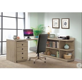 Perspectives Sun Drenched Acacia Mobile File Cabinet