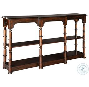 Special Reserve Brown Oiled Mahogany Sofa Table