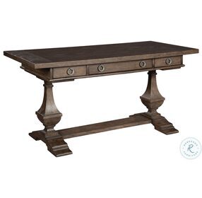 Special Reserve Brown Trestle Writing Desk