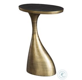 Special Reserve Antique Brass End Table
