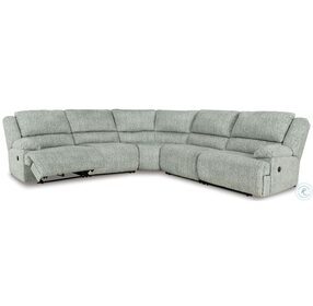 McClelland Gray 5 Piece Reclining Sectional