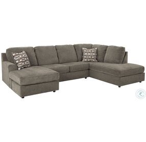 O'Phannon Putty 2-Piece RAF Sectional with Chaise