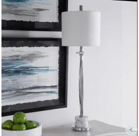 Magnus Light Gray Buffet Lamp