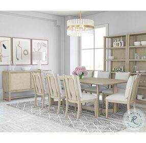 Cotiere Linen 96" Rectangular Trestle Dining Table