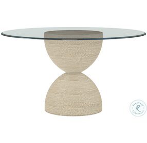 Cotiere Linen Round Dining Room Set