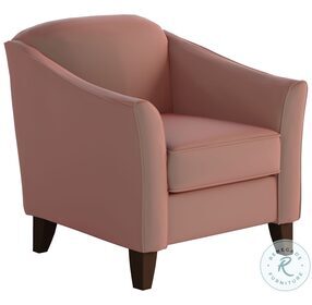 Geordia Clay Barrel Back Accent Chair