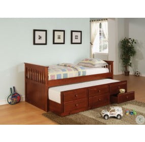 Rochford Cherry Twin Daybed With Link Spring