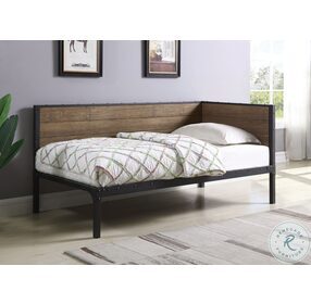 Getler Weathered Black And Chestnut Twin Daybed