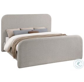 Wren Gray Upholstered Platform Bedroom Set