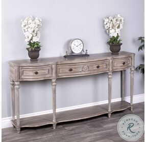 Peyton Driftwood Console Table