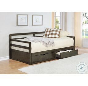 Sorrento Gray Twin XL Storage Daybed With Trundle