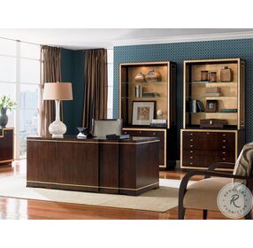 Bel Aire Walnut Beverly Palms File Chest