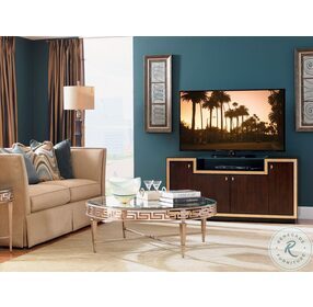 Bel Aire Walnut Palisades 65" Media Console