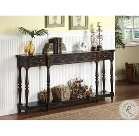 Four Drawer Console 32094