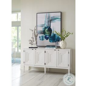 Sanibel Shell White Clearwater Media Console