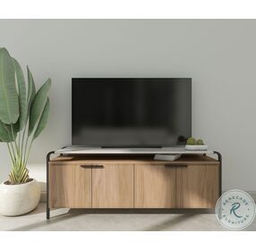 Portico Sienna And White Entertainment Console