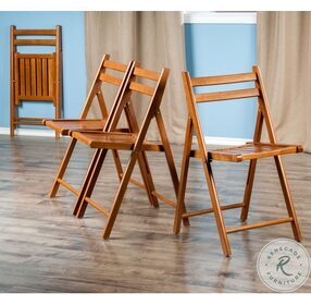 Robin Teak Folding Chair Set of 4
