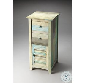 Artifacts Fiona Distressed Painted Rustic Assorted Accent Chest
