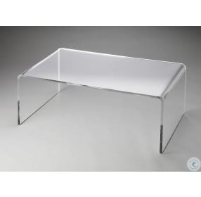 Crystal Clear Loft Cocktail Table