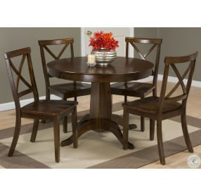 Taylor Cherry X Back Dining Chair Set of 2