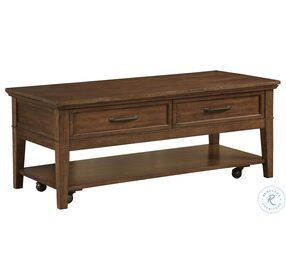 Whitley Walnut Occasional Table Set With Lift Top