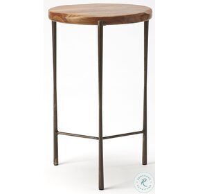 Industrial Chic Brisbane Live Edge Accent Table