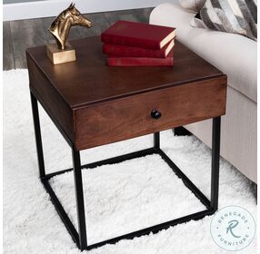 Brixton Coffee And Iron End Table