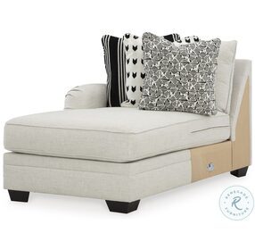Huntsworth Dove Gray LAF Chaise Small Sectional