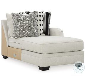 Huntsworth Dove Gray RAF Chaise Small Sectional