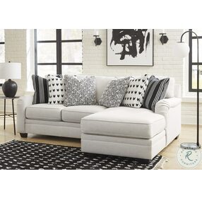 Huntsworth Dove Gray RAF Chaise Small Sectional