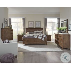 Bay Creek Toasted Nutmeg Queen Storage Panel Bed