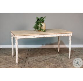 Ladys White Dining Table