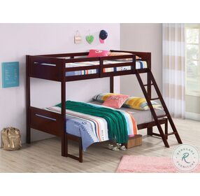 Littleton Espresso Twin Over Full Bunk Bed
